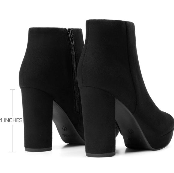 Dream Pairs Black Ankle Booties - Picture 8 of 12